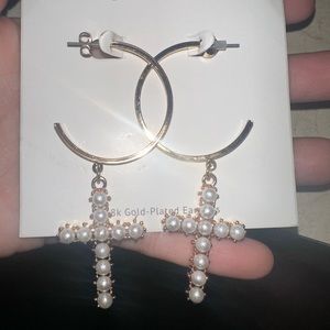 18k gold plated earrings